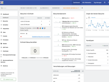 Website-Monitoring mit Matomo