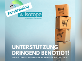 fundraising - isotope eCommerce for Contao