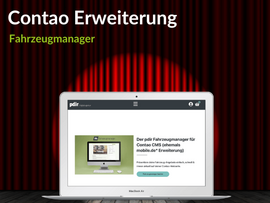 Pdir - Contao Fahrzeugmanager