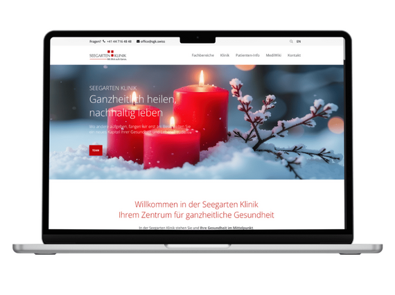 Contao für Ärzte, Kliniken, Gesundheitsbranche