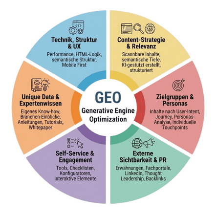 SEO 2.0 beinhaltet Generative Engine Optimization