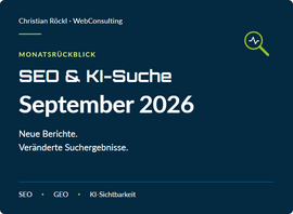 SEO & KI -Suche - neues aus September 2026