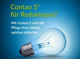 Contao 5 für Redakteure