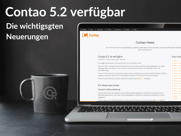 Contao 5.2 jetzt verfügbar